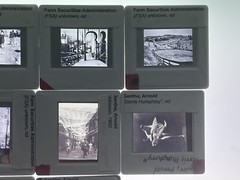 🎈Super RARE! 11 Original Vintage Slide Film Photo Set Genthe Arnold, Farm FSA