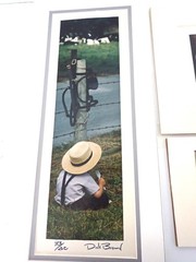Lot Of 3 Amish Matted Photographs Prints Signed Bill Coleman & Dick Brown