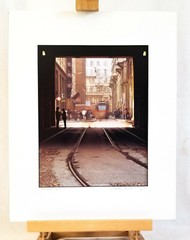 Michael Seewald Photograph, 16 X 20″ Milan ’01, Matted Signed