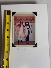 Vintage Found Photo Halloween 1961 Arabian Nights Costume Vernacular Snapshot