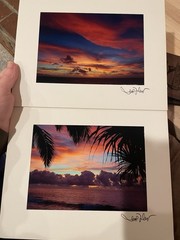 James Nolan Signed Original Color Hawaii Sunset Landscape Photographs Set