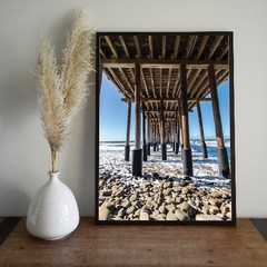 Ventura Pier California Coast Wall Art Photo Print, Coastal Pier Photography
