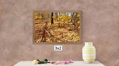 Fall Forest Leafy Ground 2, High Resolution Image, Many Formats, TV Art