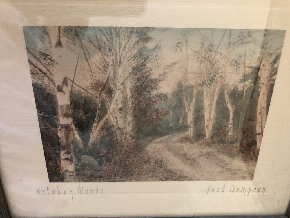 October Woods signed FRED THOMPSON 8” X 10”