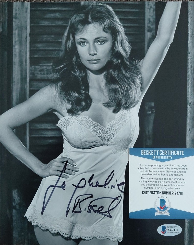 JACQUELINE BISSETT 8X10 Actress Hand Signed Autograph BECKETT COA