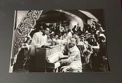 Large Vintage Film Photo Humphrey Bogart Casablanca Piano Dooley W