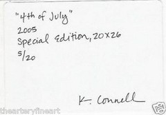 KELLI CONNELL ‘4th of July’ 2005 SIGNED ‘Double Life’ Photograph #5/20 LGBTQ Int