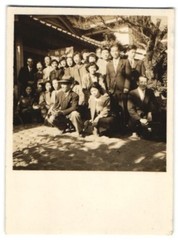 28 photographs Japan/Nippon, uniform portrait’s young men, photographs te