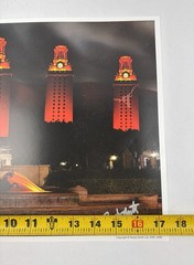 Lot of 2 Randy Smith Gallery UT Longhorns Signed Photo Prints Texas Football