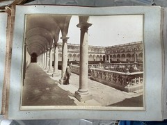 2 Album Photo of Giacomo Brogi Circa 1870 Naples Napoli Italy 25x19cm (3+4)
