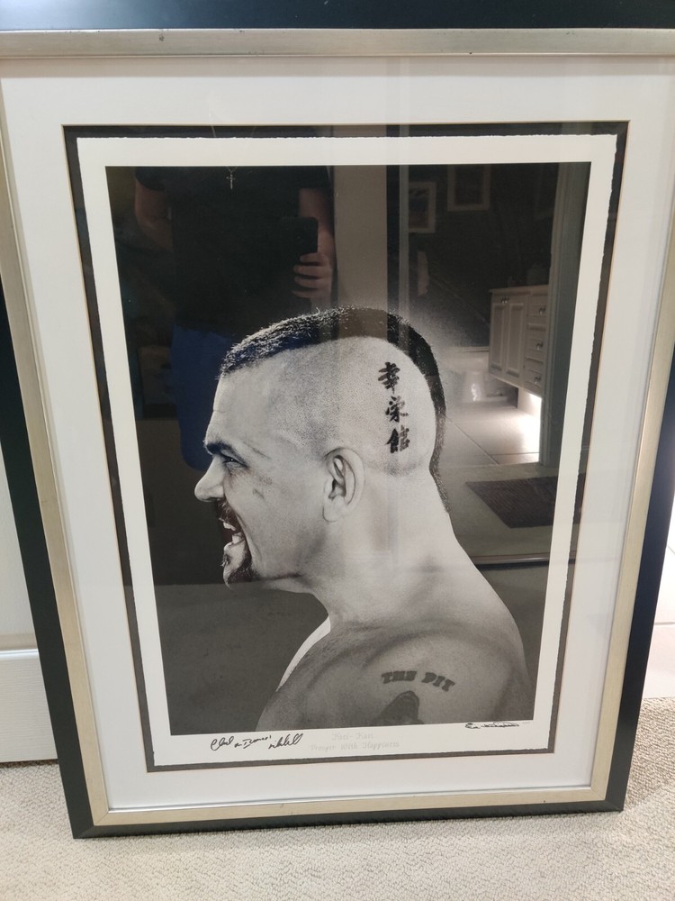 Chuck «Iceman» Liddell Autographed Fine Art «KOLI-KAN» By Eric Williams #2/25
