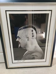 Chuck «Iceman» Liddell Autographed Fine Art «KOLI-KAN» By Eric Williams #2/25