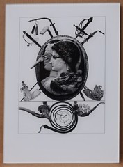 Unknown Photographer Surrealistic Silver Gelatin Photograph Signed