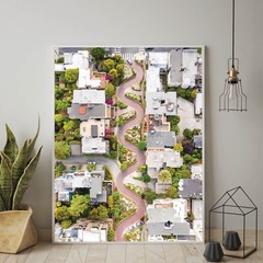 Lombard Street San Francisco, Crooked Street, California Fine Art Photography