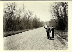 Walker Evans Art Photo Print Card – Hitchhikers Vicksburg Miss 1936 4.25”x6”