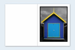 JUDY GELLES ‘Beach Box #39’, 2004 SIGNED Photo w/ Ltd. Ed. One Picture Book NEW!