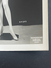 Rare Vintage Original Photo Siegel Stockman Mannequin Female Fetish Curiosa