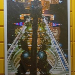 Signed Color City Skyline Night Photography Photo Prints on Paper (2)