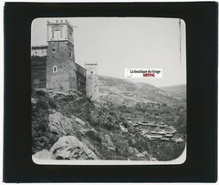 Khenifra, Morocco, Casbah, Vintage Glass Plate Photo, Positive 8.5X10 Cm