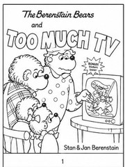 DIGITAL CONTENT – Berenstain Bears and Too Much TV – 10 Coloring Pages