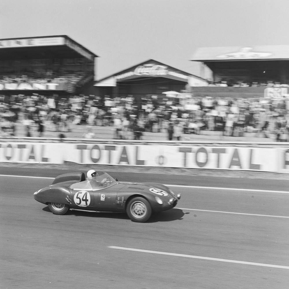 Photo Paper Analog 24 Hours Of Le Mans 1960 Format 30x30cm