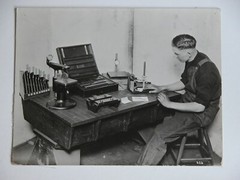 c. 1919 THE KEMPSMITH MANUFACTURING CO Photograph 8X10 LAYOUT TABLE Tool Maker