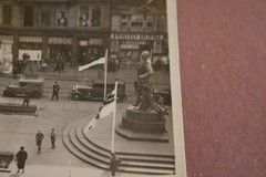 Great old photo-Dresden Johannesring-Bismarck monument-1914-1920??