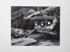 Richard Garrod, silver gelatin, black and white photograph, Abandon Boat House