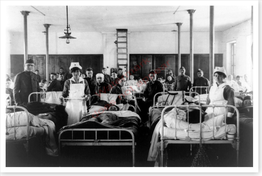 American Hospital In Blois France WWI Silver Halide Photo