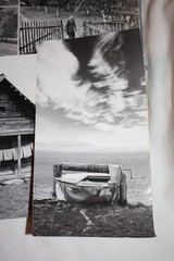 ORIGINAL ROMUALDAS RAKAUSKAS ART PHOTOGRAPHY SVENDUBRE VILLAGE x3