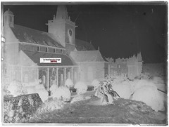 Notre-Dame Church, Granville, Glass Photo Plate, Black & White Negative 9×12 Cm