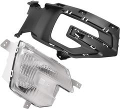 Right Fog Lights W/Bezels Compatible with 2016-2017 Ford Explorer & 2016-2019 Fo