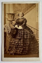 orig. CDV Photo Photograph Tirage Circa 1860 London Camille Silvy Mary Of Cambridge
