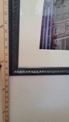 Black Framed Architectural Print Industrial Gothic style