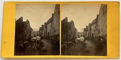 France City Hall To Identify Flood Des 24 September 1866 Photo Stereo