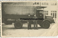 Z642 Photo 1950s Truck Lorry Transport Freight Forwarder Truck