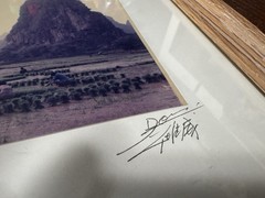 Don Hong-Oai Signed Original Photograph – Guilin Rice Fields, China (1984)
