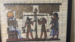 Egyptian Papyrus Art Painting Handmade Ancient Style Wall Decor Original Papyrus