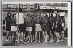 Zittau Girl FDJ 20 Years GDR Radio Bright Heads Hot Hearts Photo 1960s