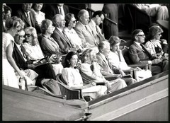 Photograph Princess Diana Spencer in the Royal Box at Wimbledon 1984, Large Fo