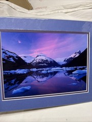 Portage Lake In Alaska A Hand Signed Print By Carlos Rojas