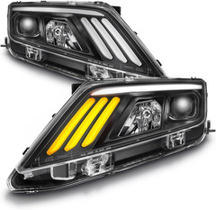 – for 2010-12 Ford Fusion LED Daytime Running Lamp Strip Projector Headlights W/