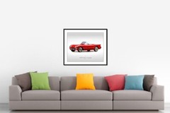 Classic Cars – 1955 Chevrolet Corvette – Print