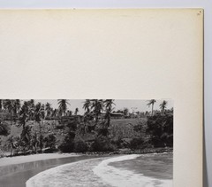 Vintage J.W. Howlett Black and White Photograph Focusing on a Beach