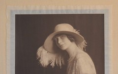 Antique Black and White Photograph of a Woman, Shot by Hay Wrightson