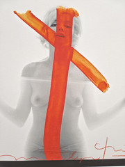 Bert Stern (1929-2013) – Marilyn Monroe – Crucifix II – XL signed photo with COA