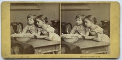 Germany Scene The Life German c1870 Photo Löscher & Petsch Stereo P78n5