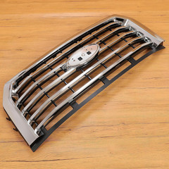 Front Bumper Grille Compatible with 2015-2017 Ford F-150 Replacement for FO12005