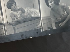 NEWLY FOUND! Hendrickson PHOTO Contact Sheet Proof & Negatives SEXY VOLUPTUOUS