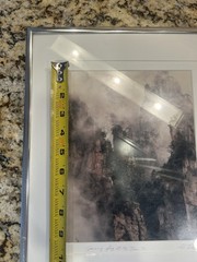 Spring Fog at Mt. Tian Zi Guo Ji Liang Chinese Art Photograph